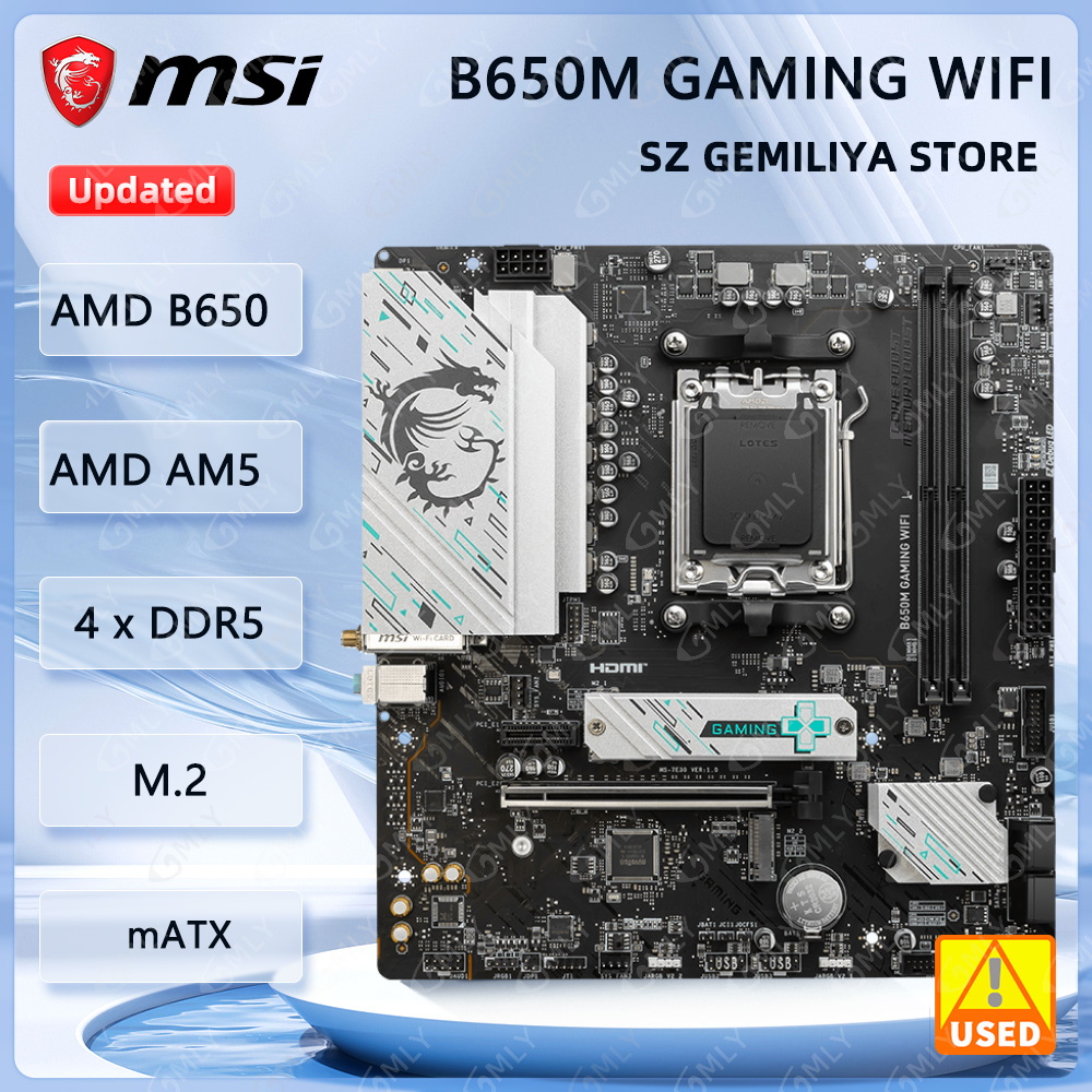 X870E Atx Motherboard - Scheda Madre MSI B650M GAMING WIFI