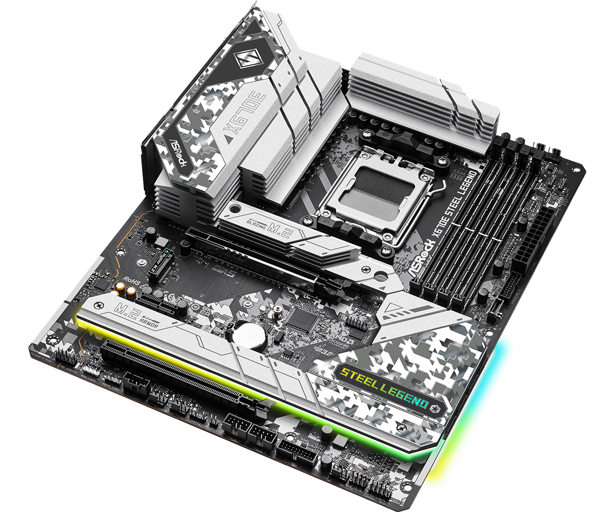 ASROCK X670E STEEL LEGEND X670 - X870E Atx Motherboard recensione e prezzo